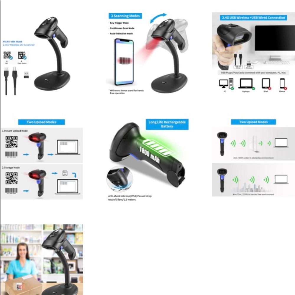 NetumScan 2D Barcode Scanner - Picture 3 of 3